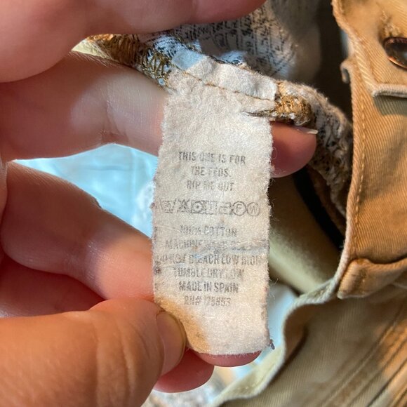 Taylor Stitch Men 34 Foundation Pant Slim Chino Khaki Classic Casual Everyday - Picture 5 of 9